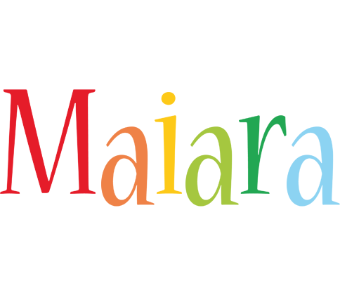 Maiara birthday logo