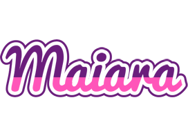 Maiara cheerful logo