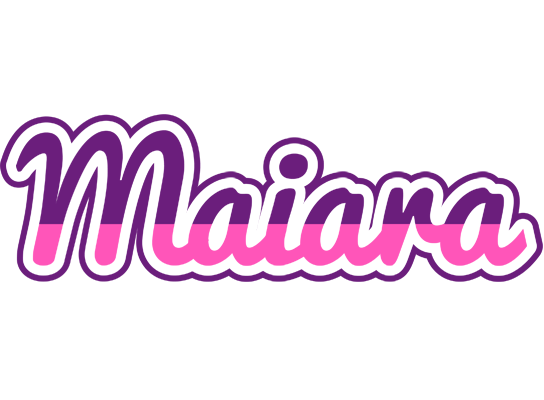Maiara cheerful logo