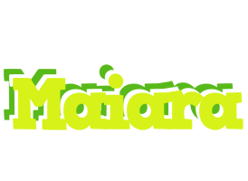 Maiara citrus logo