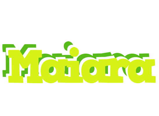 Maiara citrus logo