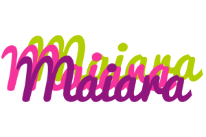 Maiara flowers logo