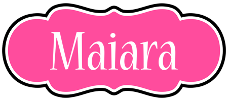 Maiara invitation logo