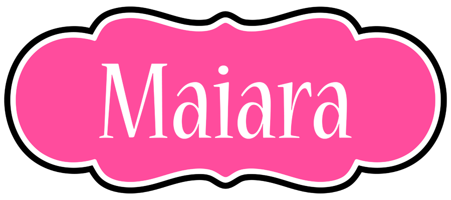 Maiara invitation logo