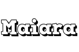 Maiara snowing logo