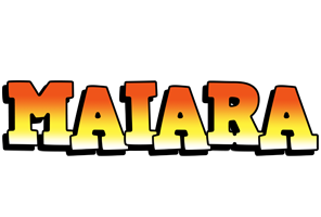 Maiara sunset logo