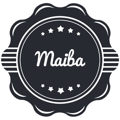 Maiba badge logo
