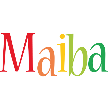 Maiba birthday logo