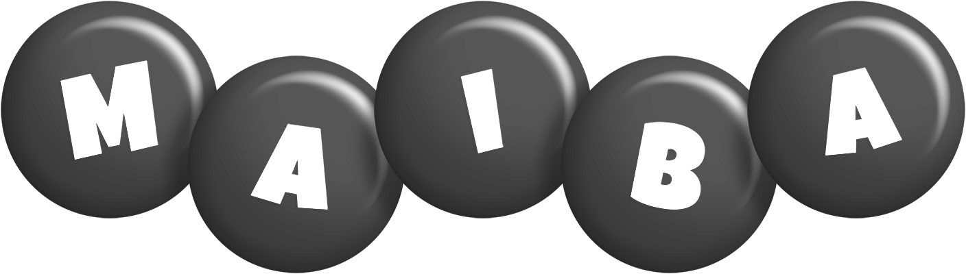 Maiba candy-black logo