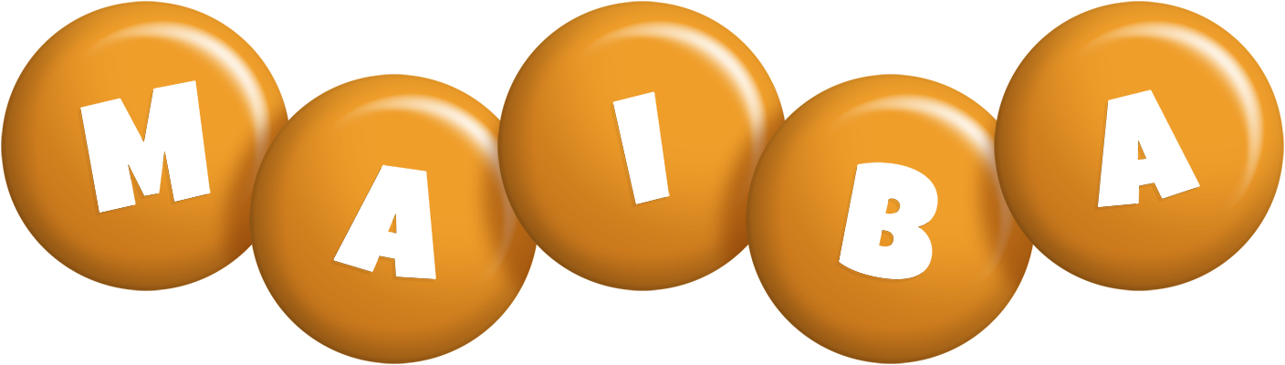 Maiba candy-orange logo