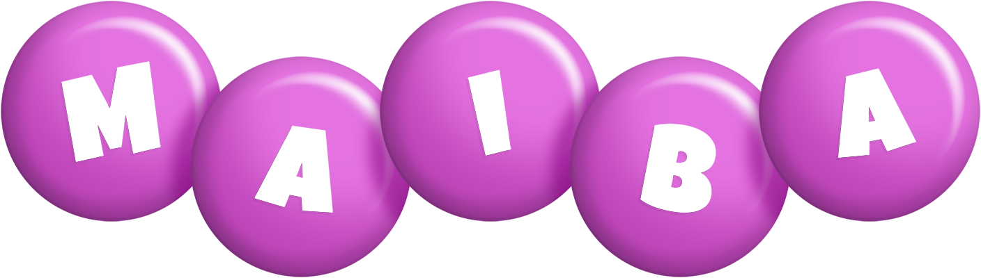 Maiba candy-purple logo