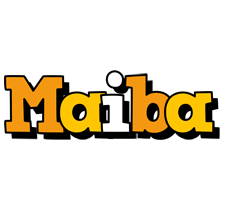 Maiba cartoon logo