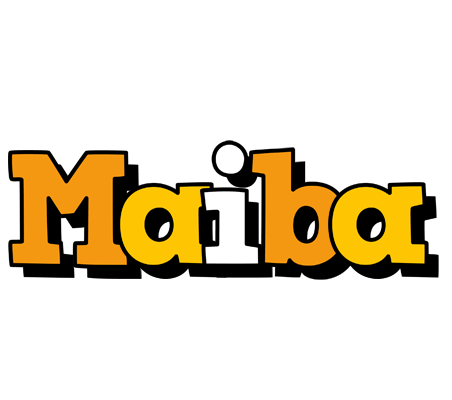 Maiba cartoon logo