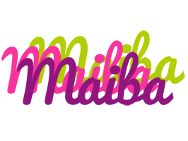 Maiba flowers logo