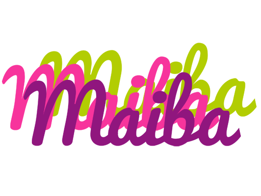 Maiba flowers logo