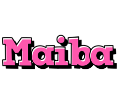 Maiba girlish logo