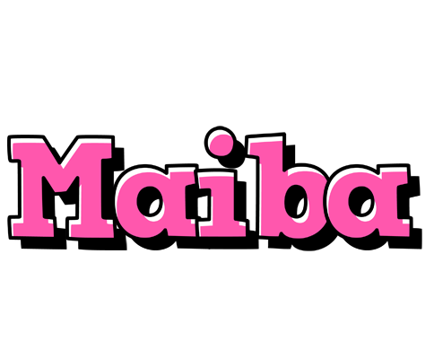 Maiba girlish logo