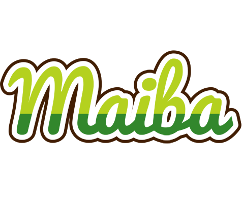 Maiba golfing logo