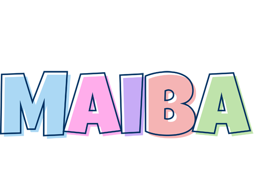 Maiba pastel logo