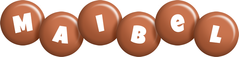 Maibel candy-brown logo