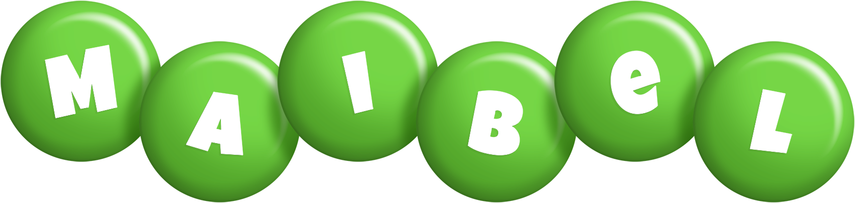 Maibel candy-green logo