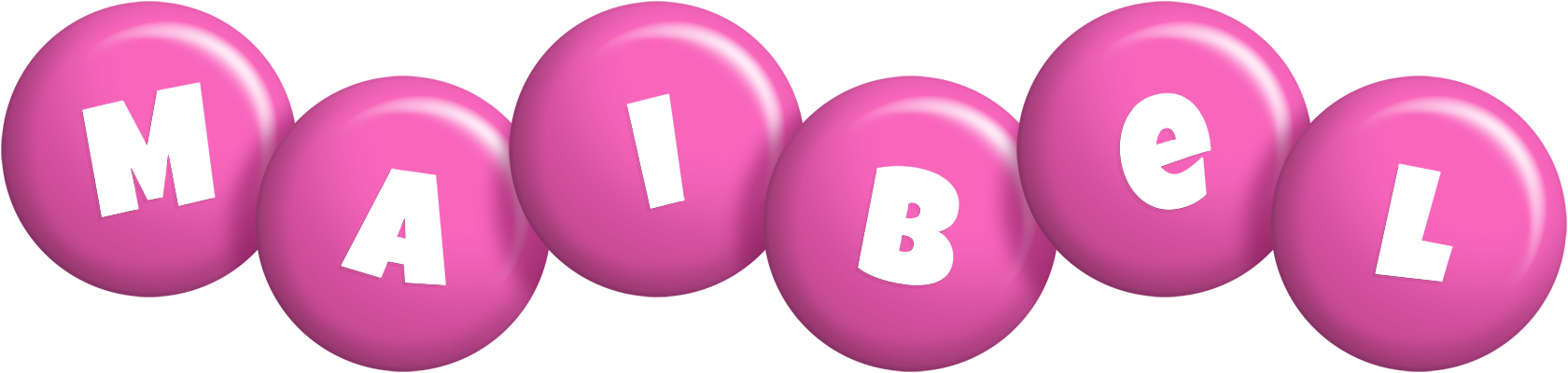 Maibel candy-pink logo