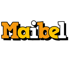 Maibel cartoon logo