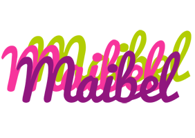 Maibel flowers logo