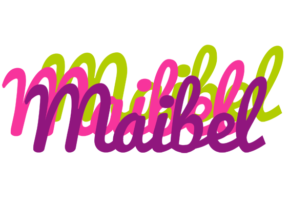 Maibel flowers logo