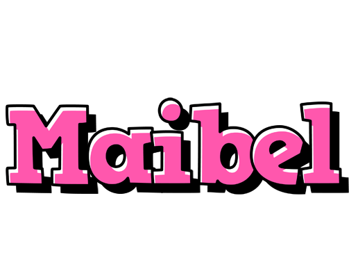 Maibel girlish logo