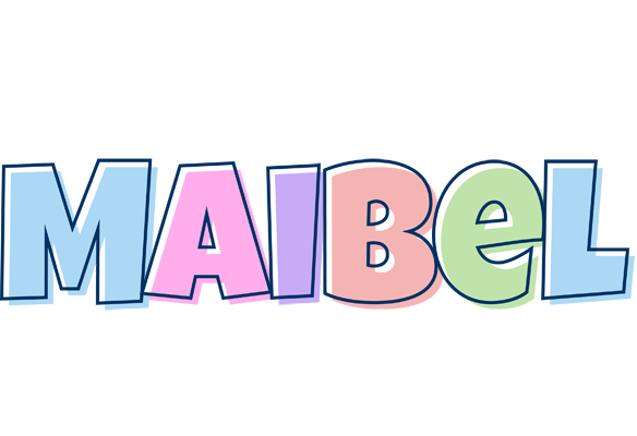 Maibel pastel logo