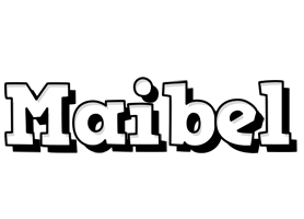 Maibel snowing logo