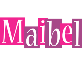 Maibel whine logo