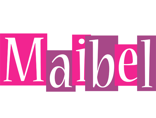 Maibel whine logo