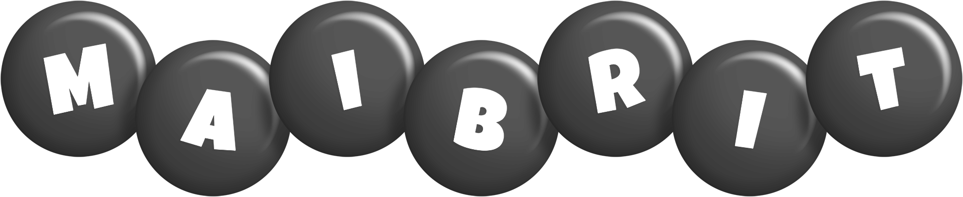 Maibrit candy-black logo
