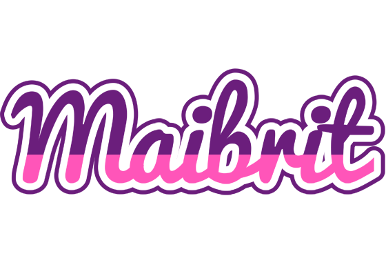 Maibrit cheerful logo