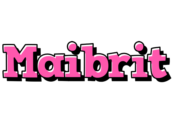 Maibrit girlish logo