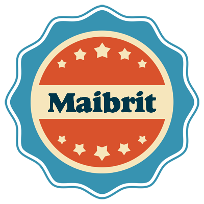 Maibrit labels logo