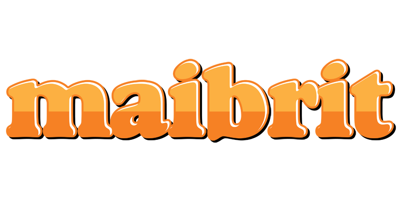 Maibrit orange logo