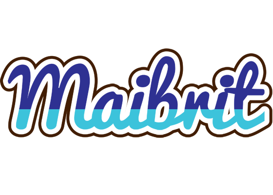 Maibrit raining logo
