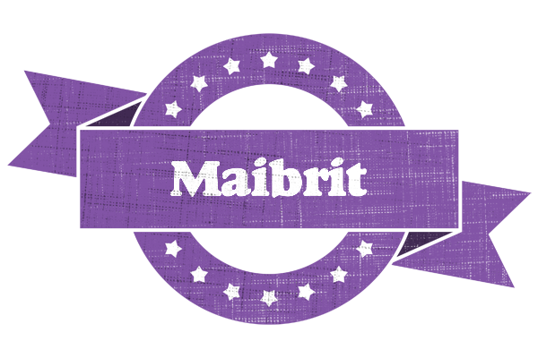 Maibrit royal logo
