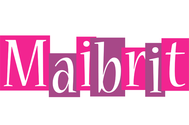 Maibrit whine logo