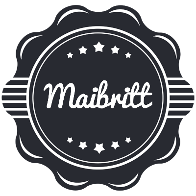 Maibritt badge logo