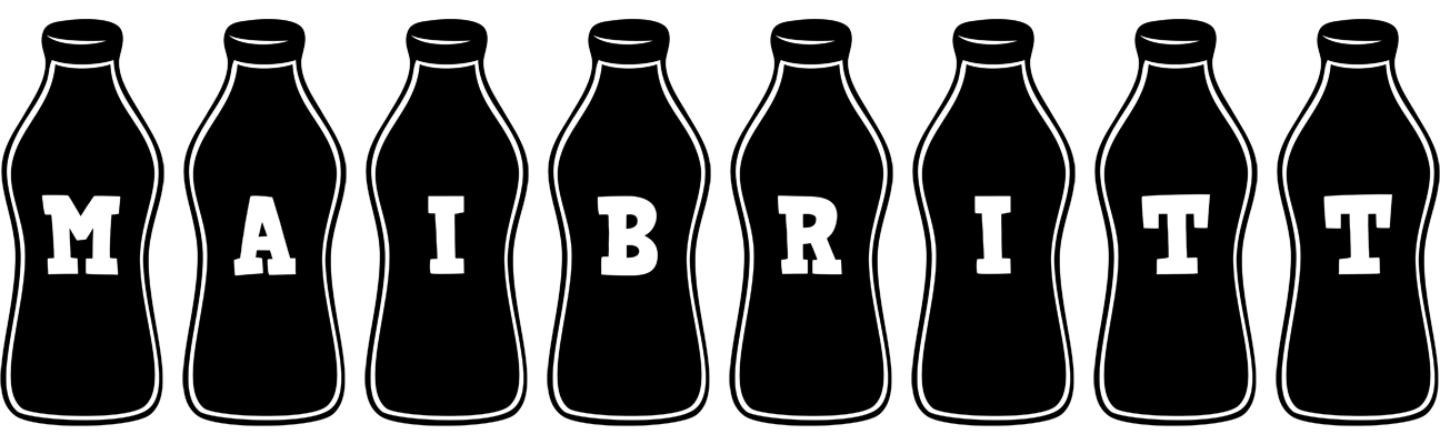 Maibritt bottle logo