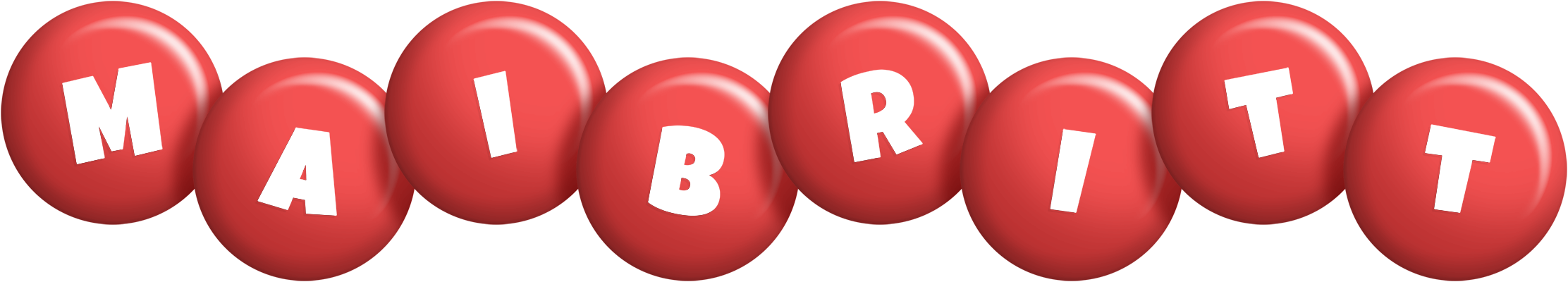 Maibritt candy-red logo