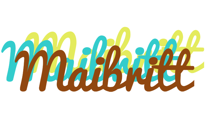 Maibritt cupcake logo