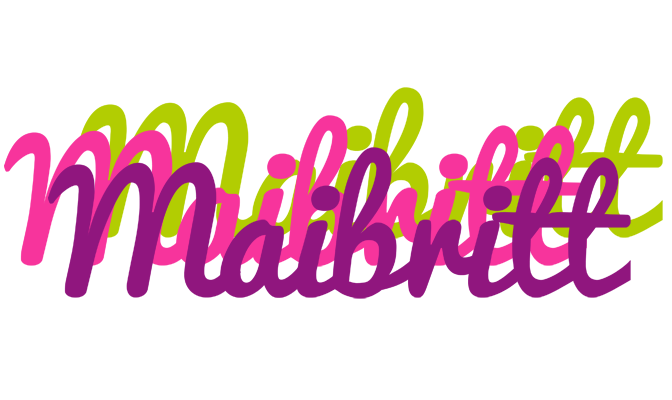 Maibritt flowers logo