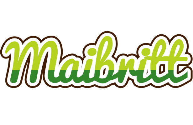 Maibritt golfing logo