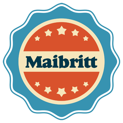 Maibritt labels logo