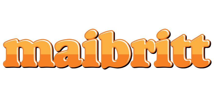 Maibritt orange logo